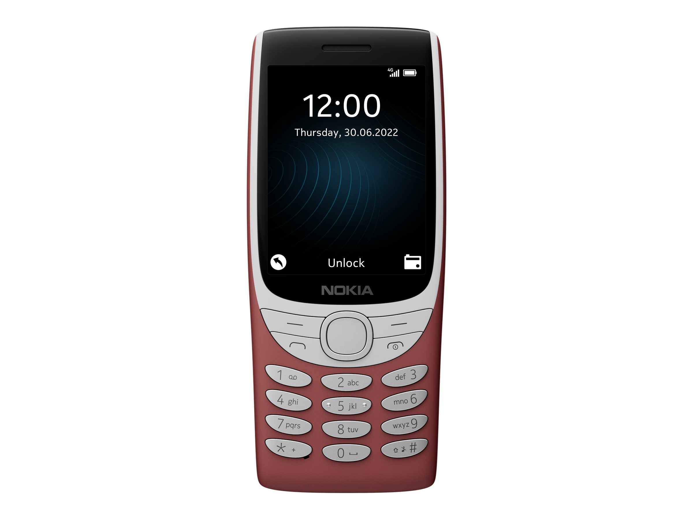 Nokia 8210 4G - 4G Feature Phone - Dual-SIM - RAM 48 MB / Interner Speicher 128 MB