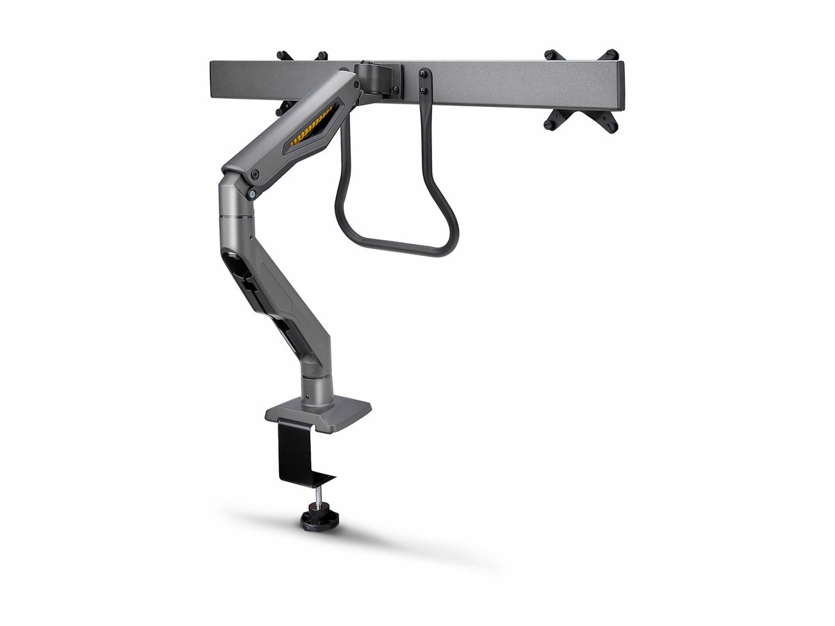 StarTech.com Desk Mount Dual Monitor Arm w/ Crossbar, Up To 27 Displays - Befestigungskit - für 2 LCD-Displays, Ansicht 4