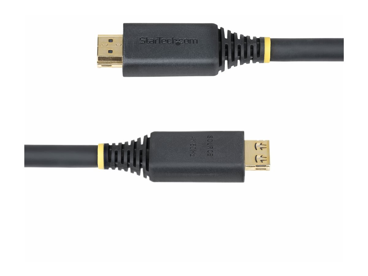 StarTech.com High Speed - HDMI männlich zu HDMI männlich - 10 m - abgeschirmt - Schwarz - halogenfrei, aktiv, 4K60Hz, Ansicht 5
