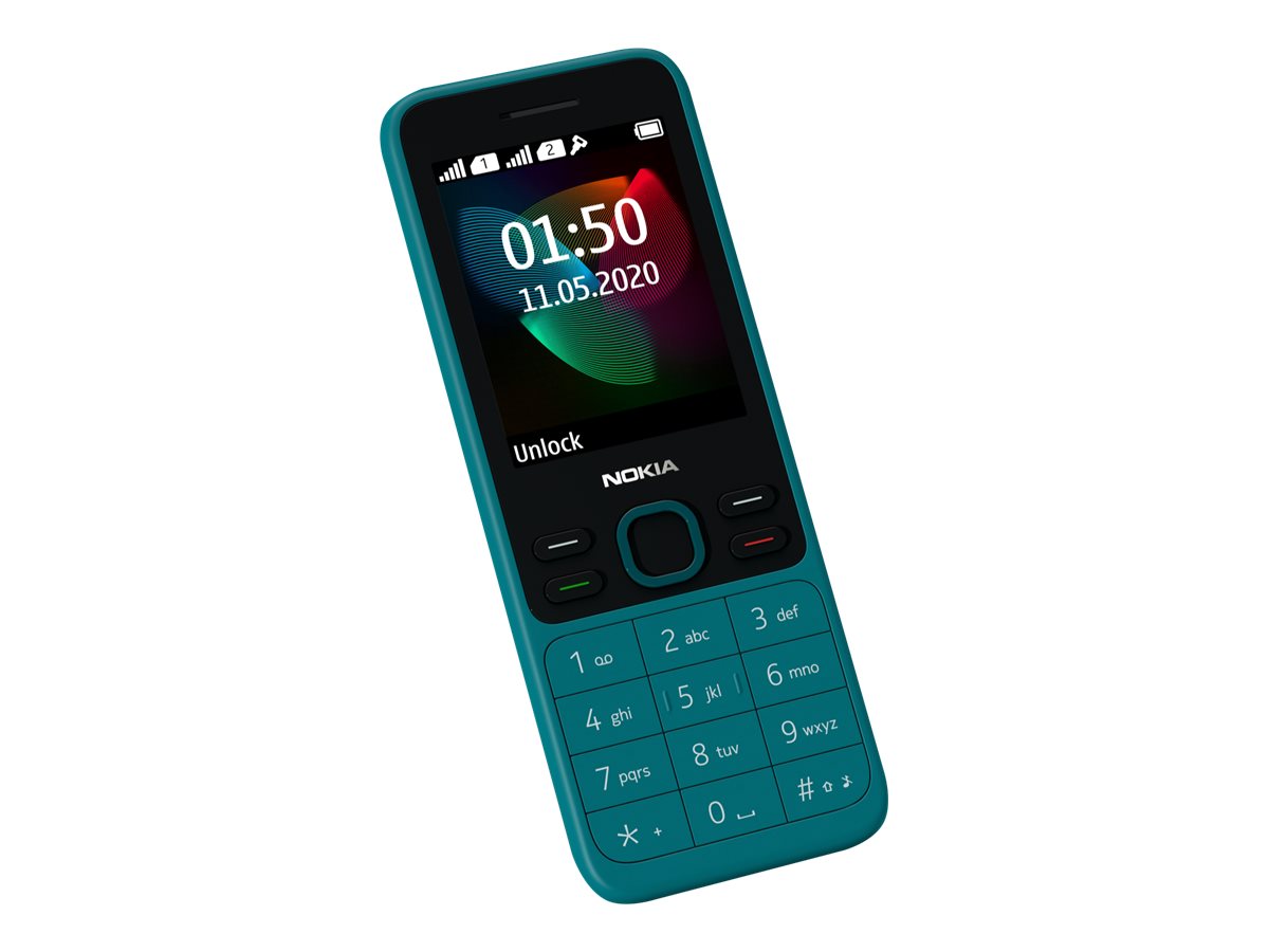Nokia 150 (2020) 4MB Dual-SIM Cyan [Tastenhandy mit 6,1cm (2,4) LCD Display]