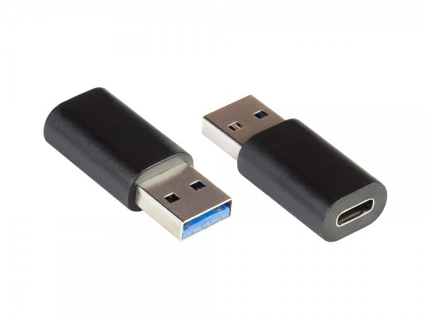 Good Connections USB-AD300 - USB 3.0 / USB 3.1 (Gen. 1) A - USB C - Schwarz von LumaTech
