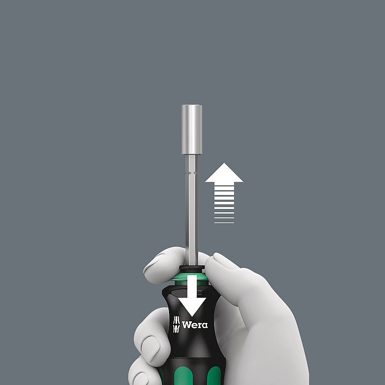 Wera Kraftform Kompakt 28 - Handhalter mit Bit- und Adapterset, Ansicht 4