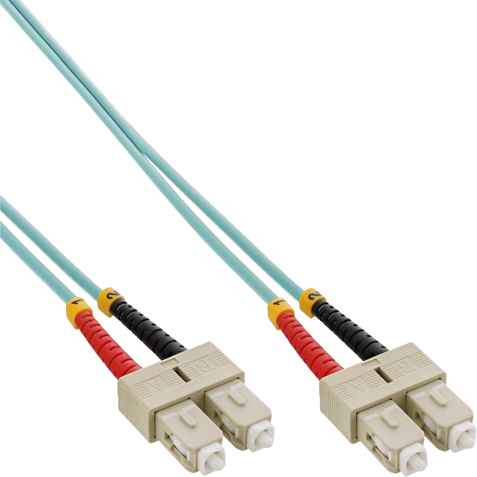 InLine LWL Duplex Kabel - SCSC - 50125µm - OM3 - 10m