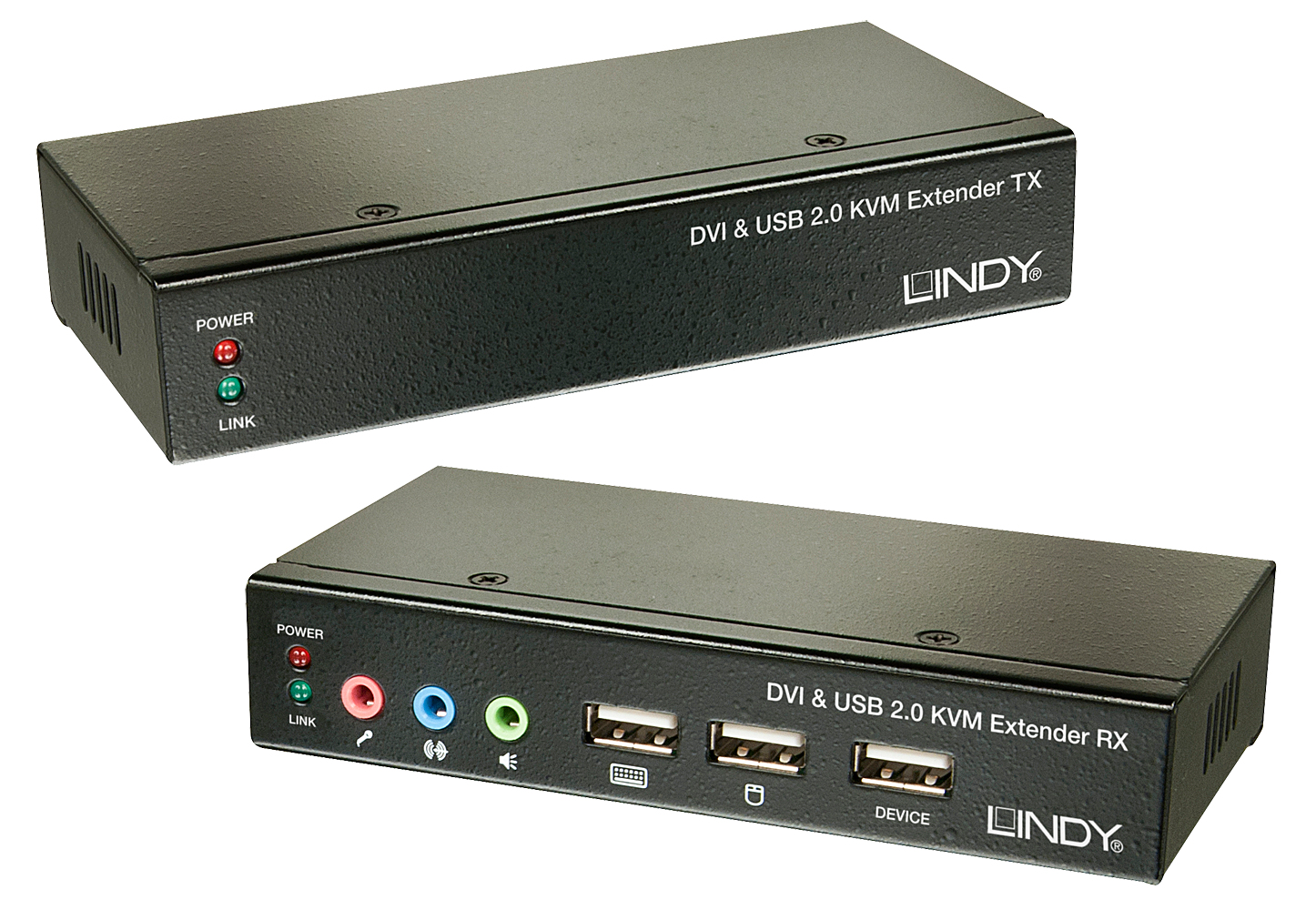 Lindy Cat.5 KVM Extender Classic - KVM-/USB-Extender, Ansicht 2
