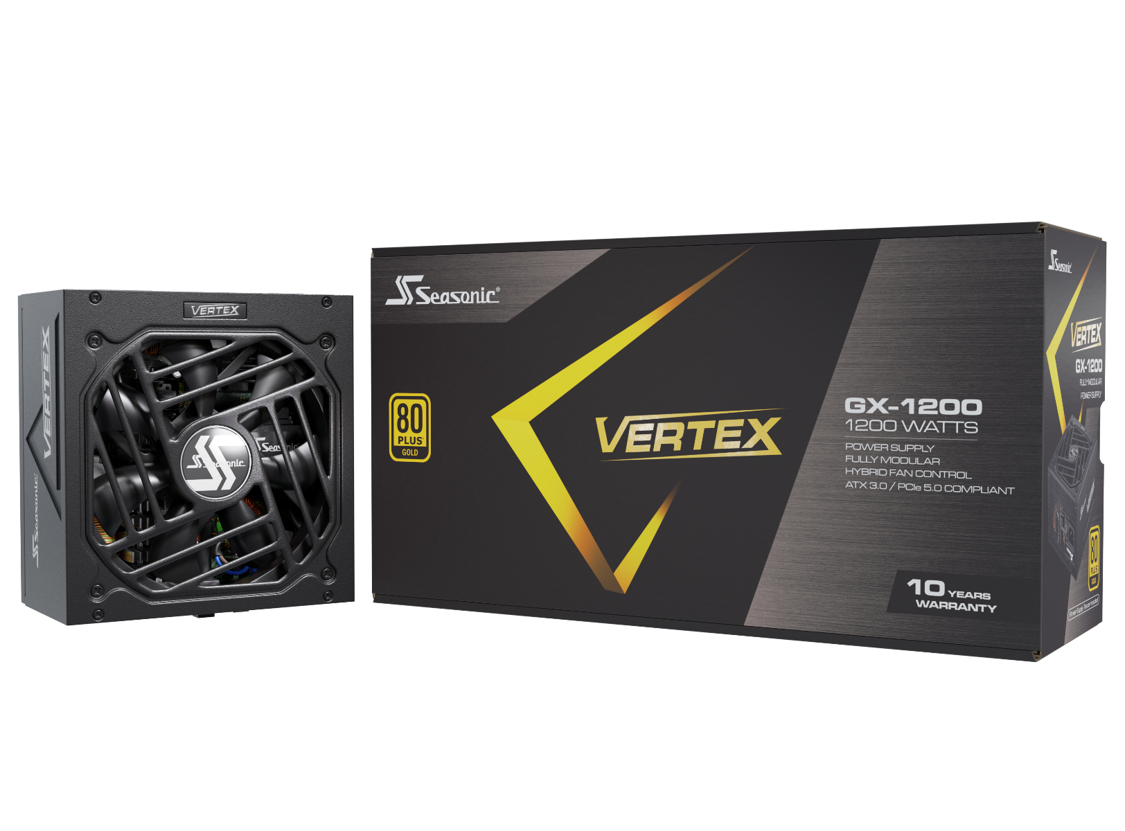 Seasonic VERTEX GX 1200 - Netzteil (intern) - ATX12V / EPS12V, Ansicht 2
