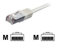 Equip Patchkabel Cat6 S/FTP 2xRJ45 15.00m weiss LSZH Polybeutel (605518)