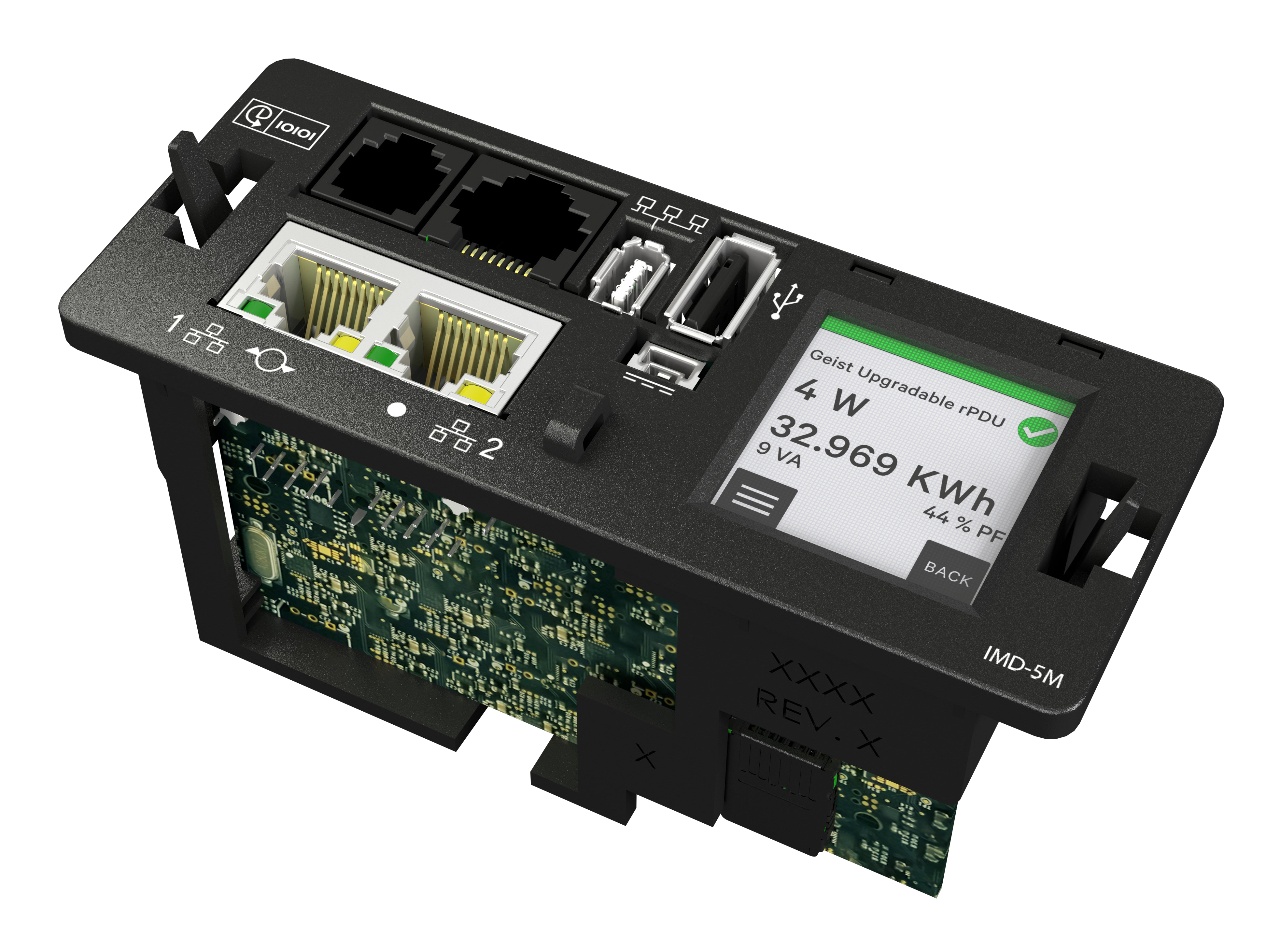 Geist Monitored Unit Level MG05M4B0-42IZ63-2PS56B2A10-S - Stromverteilungseinheit (Rack - einbaufähig), Ansicht 2