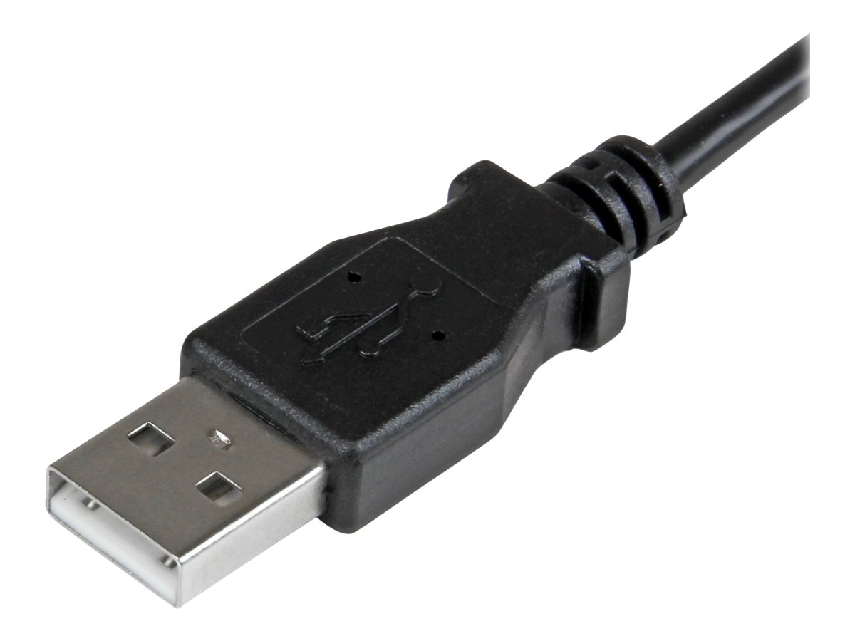 StarTech.com StarTech Micro USB Lade/Sync-Kabel - St/St - Micro USB rechtsgewinkelt - 1m - USB auf Micro USB Ladekabel - USB-Kabel - Micro-USB Typ B (M)