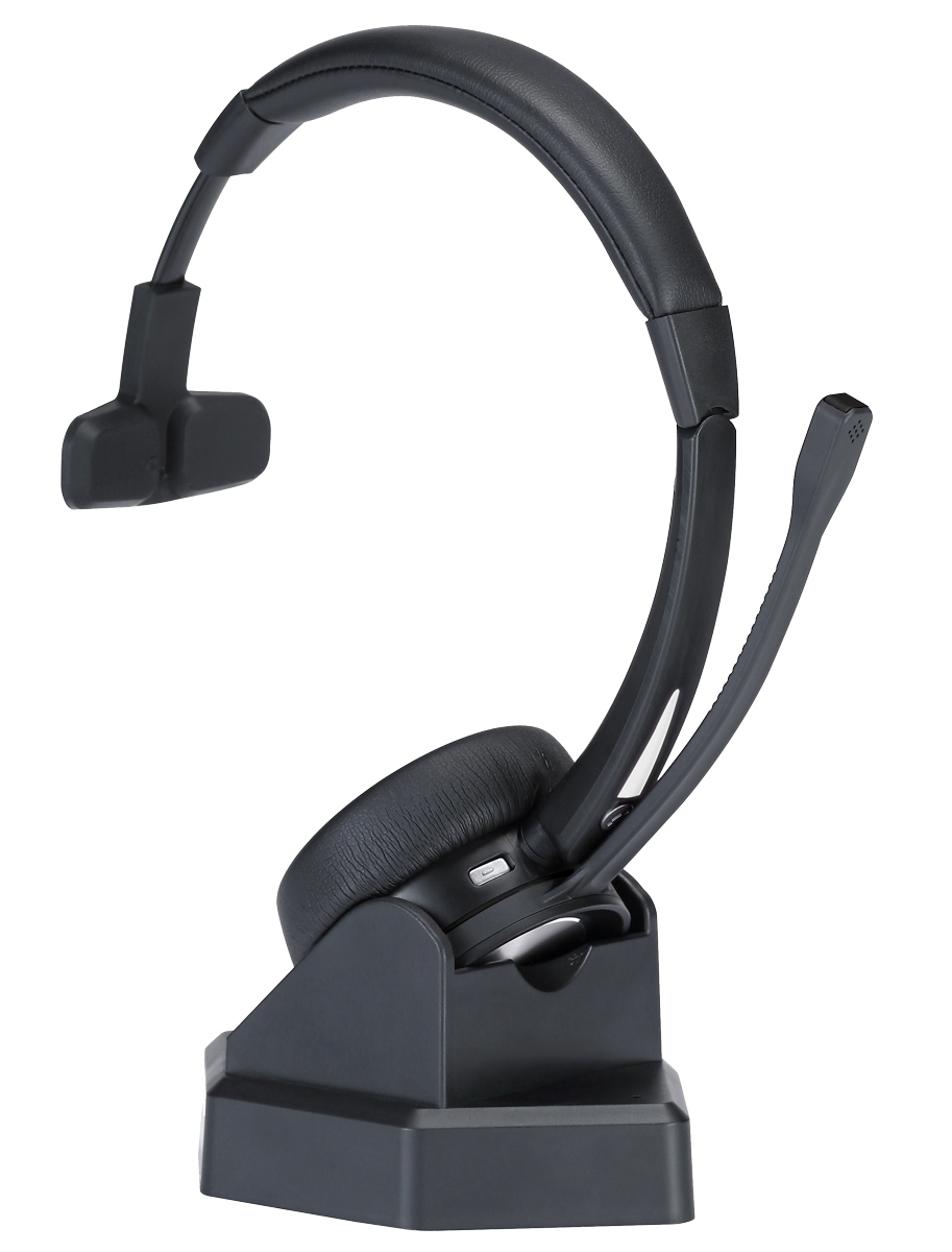 ProXtend Sonnet - Headset - On-Ear - Bluetooth kabellos Adapter USB-A via Bluetooth Schwarz, Ansicht 4