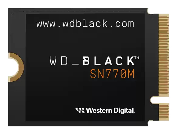 WD_BLACK WD Black SN770M WDBDNH0020BBK-WRSN - SSD - 2 TB - intern - M.2 2230 - PCIe 4.0 x4 (NVMe), Ansicht 4