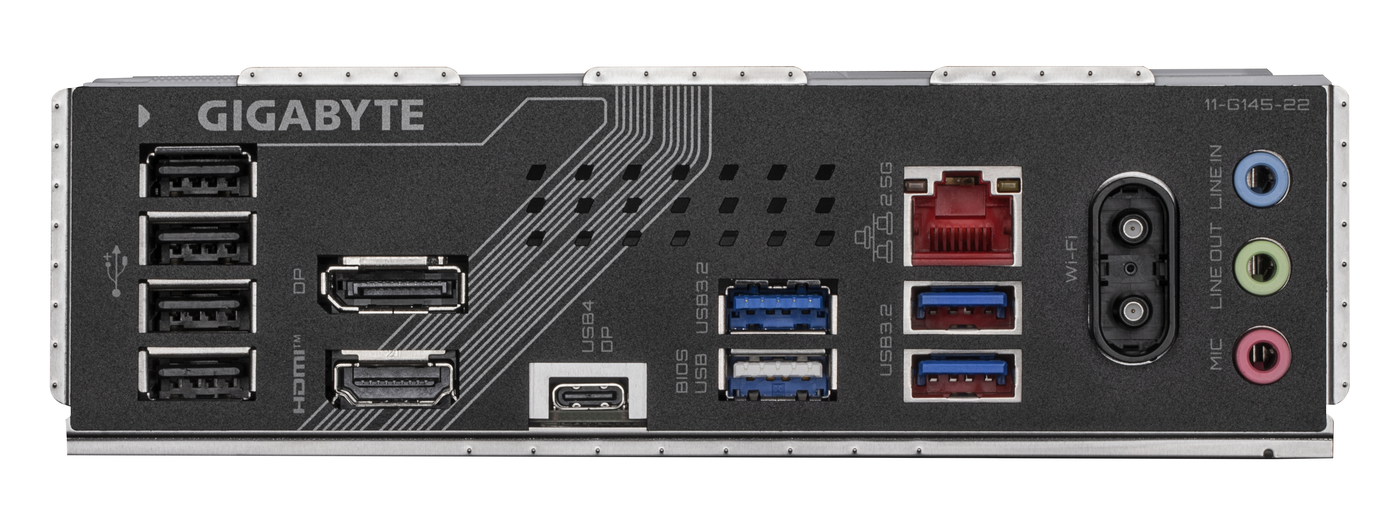 Gigabyte B860M GAMING X WIFI6E - Motherboard - micro ATX - LGA1851-Sockel - AMD B850 Chipsatz, Ansicht 4