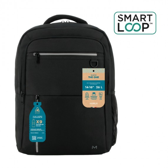 Mobilis TheOne Backpack 14-16 100% Recycled SmartLoop, Ansicht 2