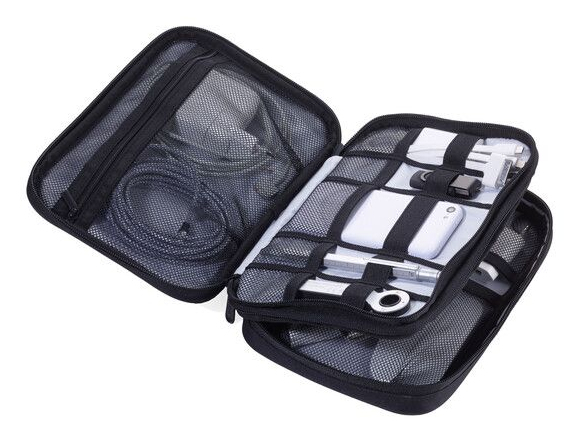 Troika Kabeltasche CONNECTED schwarz, Ansicht 3