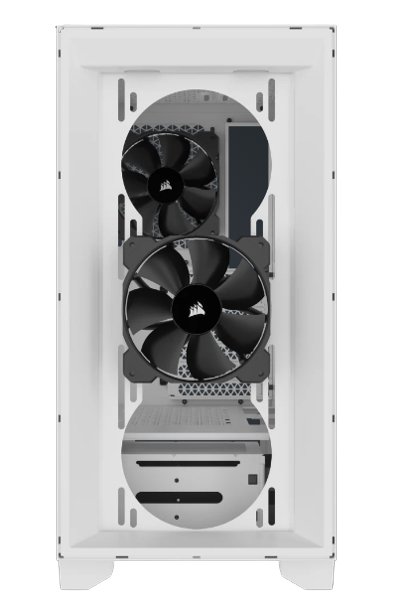 Corsair 3000D Tempered Glass Mid-Tower White, Ansicht 3