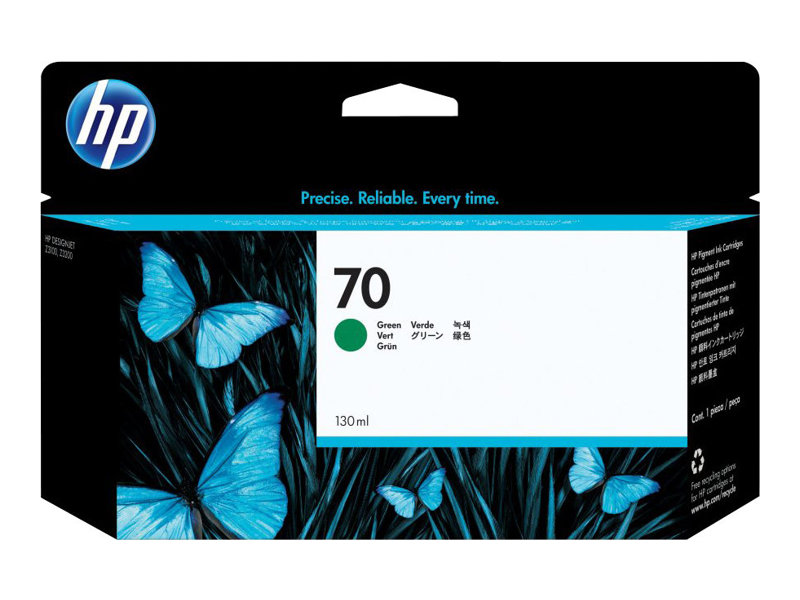 HP 70 - 130 ml - grün - original - DesignJet
