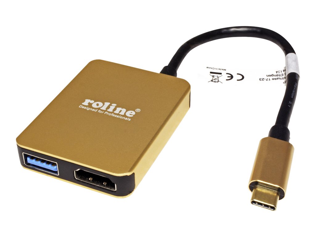 ROLINE Gold - Dockingstation - USB-C 3.2 Gen