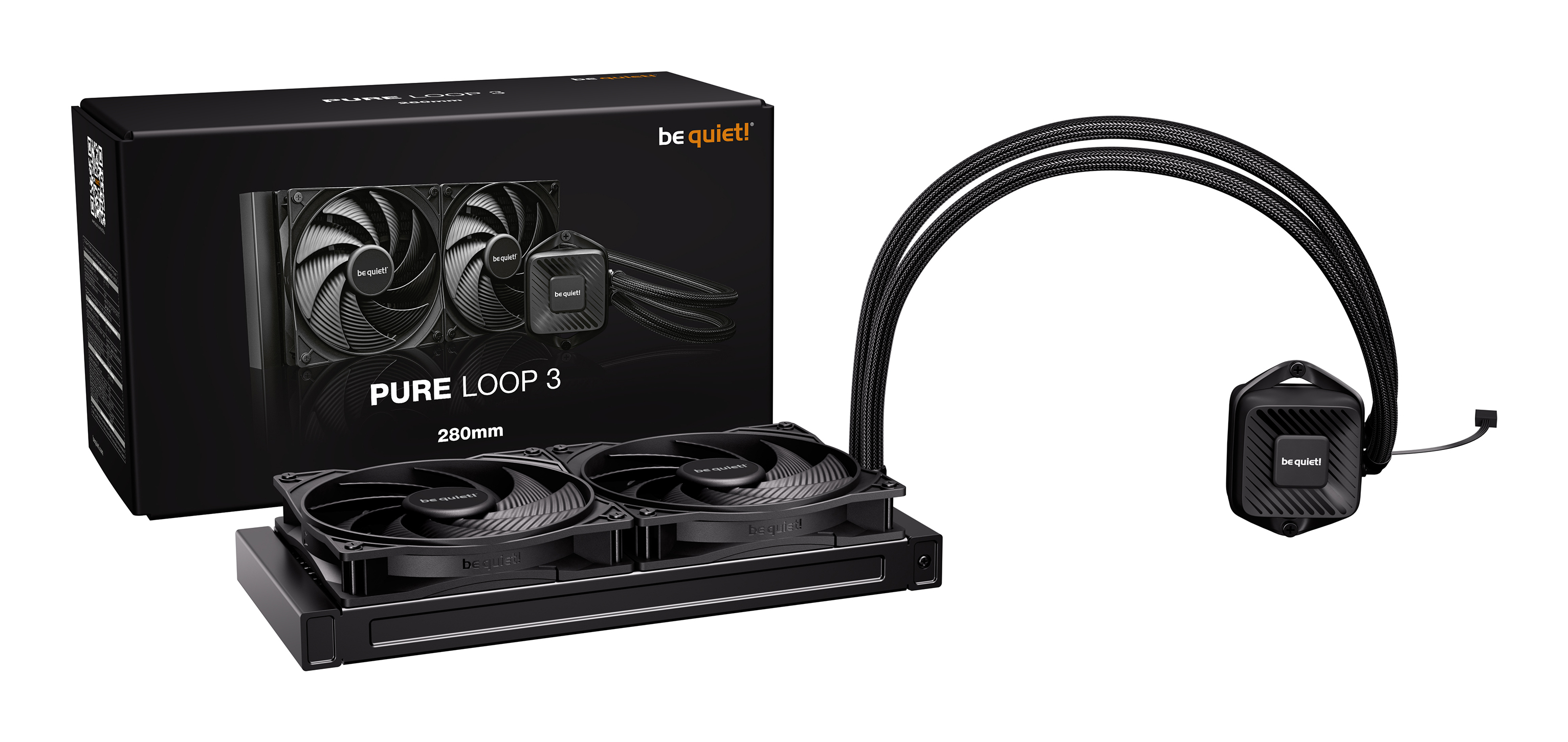 Be Quiet! Wasserkühlung Pure Loop 3 280 mm - AMD Sockel AM4 (Ryzen), Ansicht 4