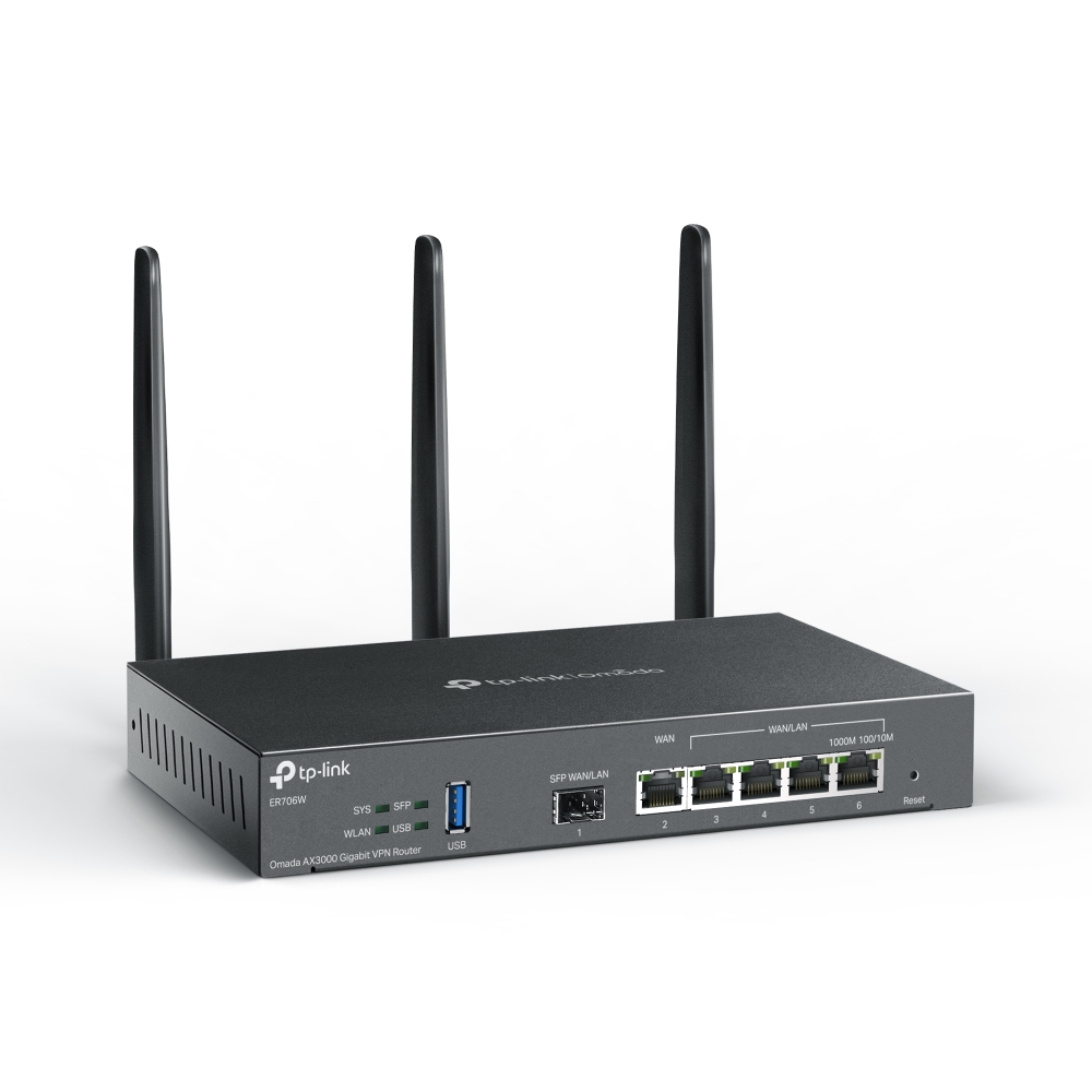 TP-LINK Omada ER706W V1 - Wireless Router - 4-Port-Switch, Ansicht 2