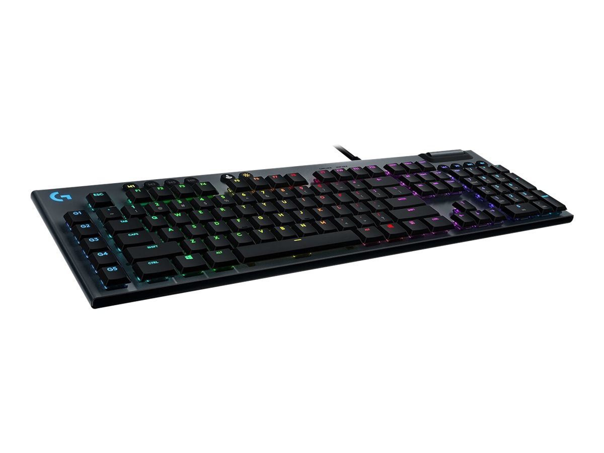 Logitech G G815 - Tastatur - Hintergrundbeleuchtung - USB - QWERTY - Nordisch (DänischFinnischNorwegischSchwedisch)