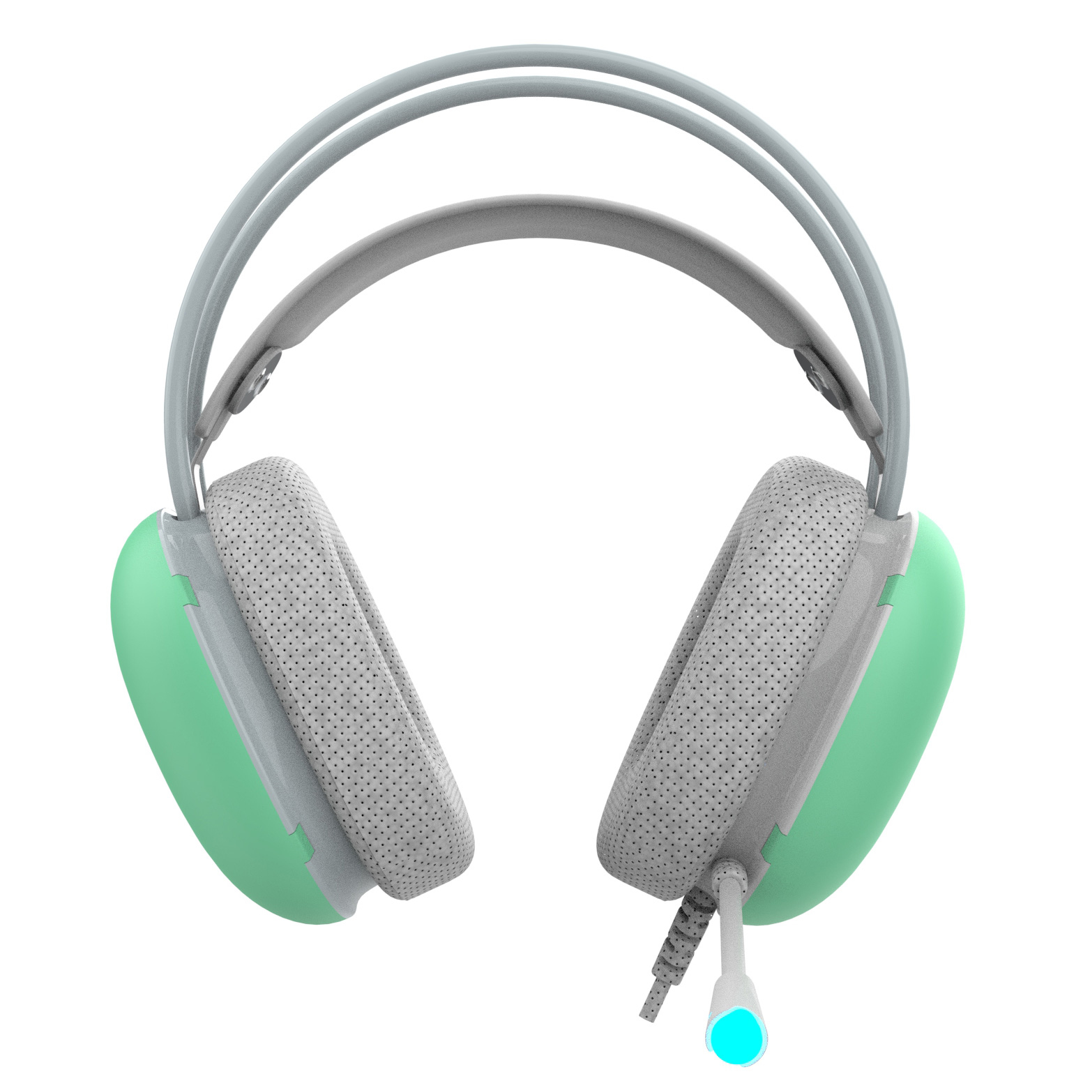 INCA IGK-X8Y - Kabelgebunden - 20 - 20000 Hz - Gaming - 320 g - Kopfhörer - Grau, Ansicht 4
