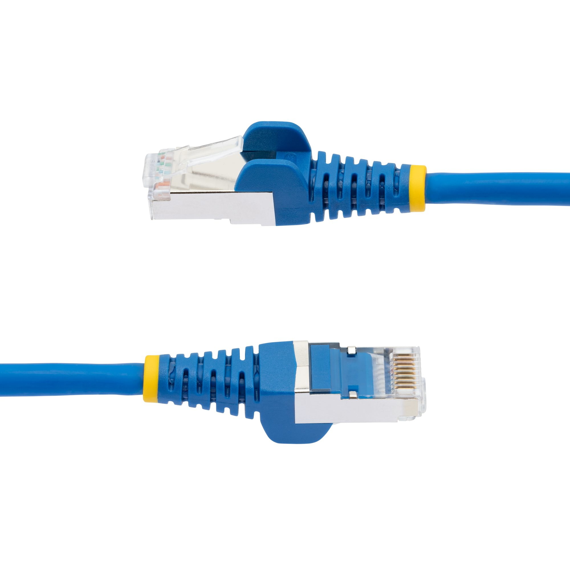 StarTech.com 50cm CAT6a Ethernet Cable - Blue - Low Smoke Zero Halogen (LSZH), Ansicht 2