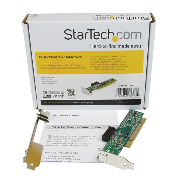 StarTech.com PCI auf PCI Express Adapter - PCI zu PCIe Karte, Ansicht 2