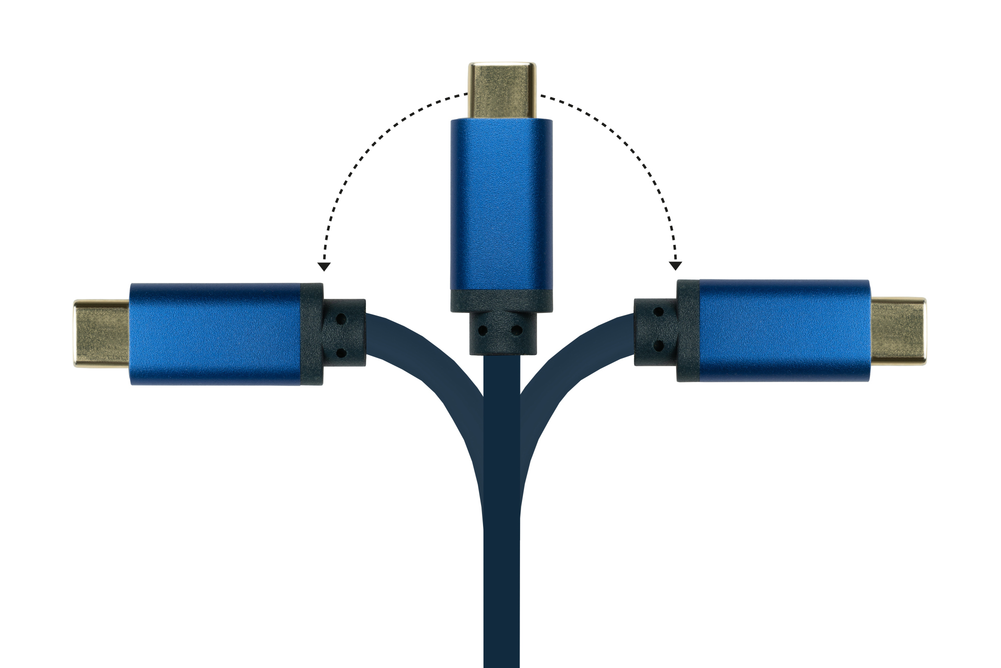 Good Connections 4520-CSF010B - 1 m - USB Typ-C - HDMI Typ A (Standard) - Männlich - Männlich - Gerade, Ansicht 4