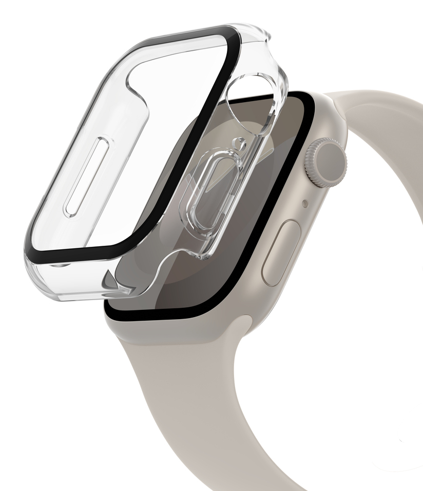 Belkin SCREENFORCE TemperedCurve - Stoßstange für Smartwatch - Displayschutz - Polycarbonat, gehärtetes Glas (9H), Ansicht 2