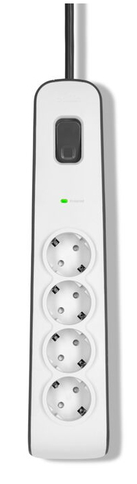 Belkin Steckdosenleiste - AC - Ausgangsanschlüsse: 4, Ansicht 4