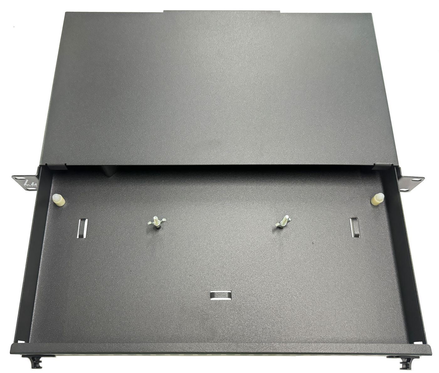 Lanview LVO231544 - SC/LC - LC - Schwarz - Stahl - Rackeinbau - 1U, Ansicht 2