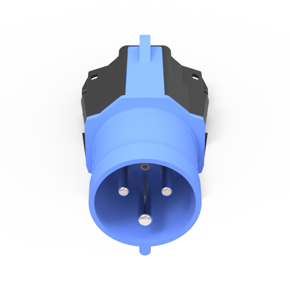 NRGkick 20001002 - Steckdosenadapter - Schwarz - Blau - 32 A, Ansicht 3