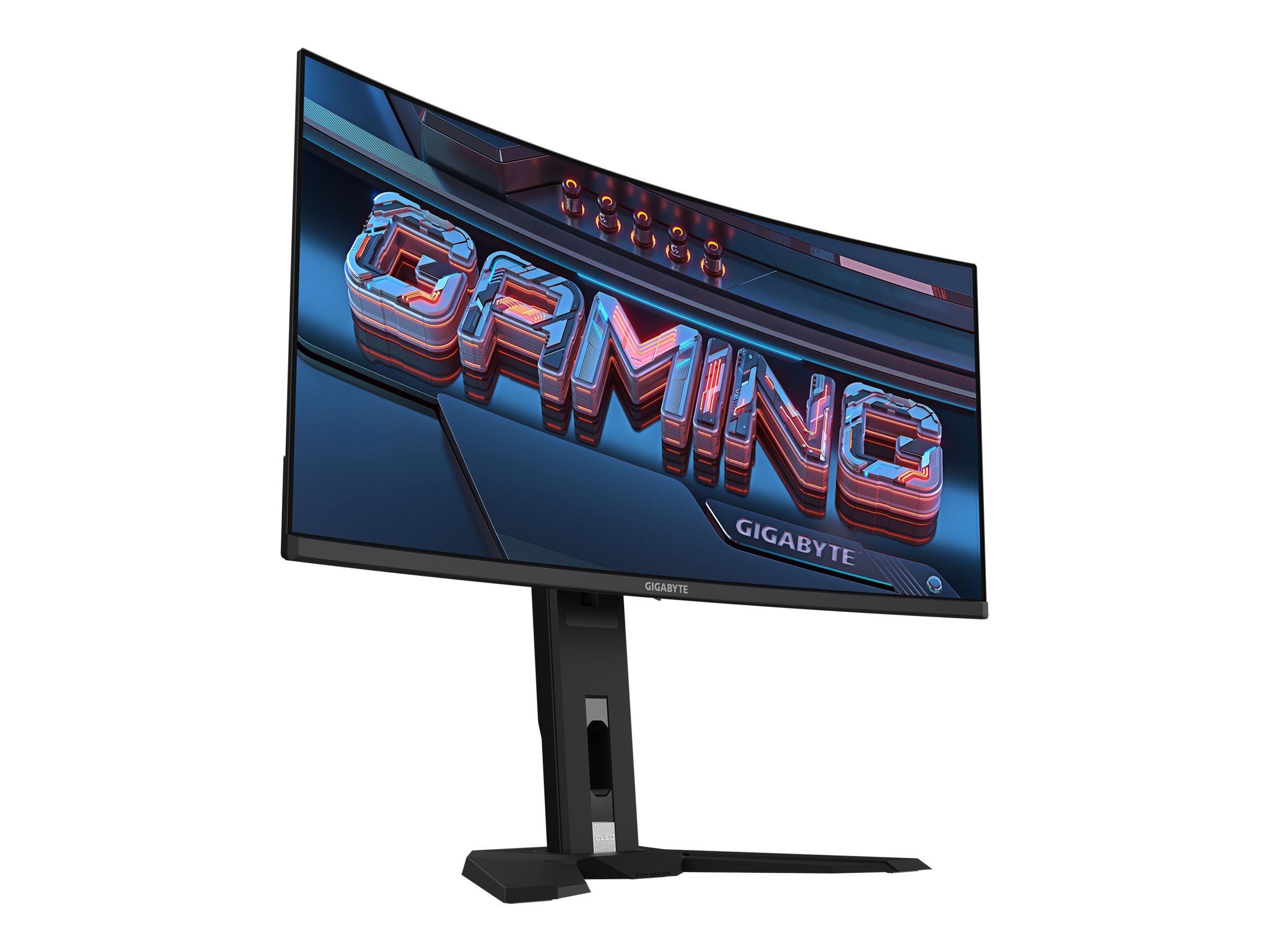 Gigabyte MO34WQC2 - OLED-Monitor - gebogen - 86.4 cm (34), Ansicht 3