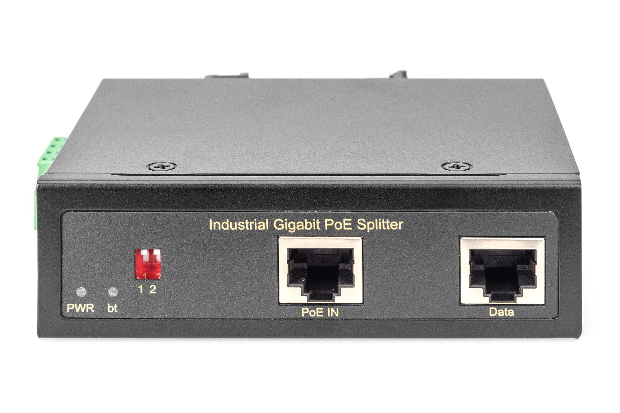 DIGITUS Industrieller Gigabit PoE++ Splitter, 802.3bt, Ansicht 4