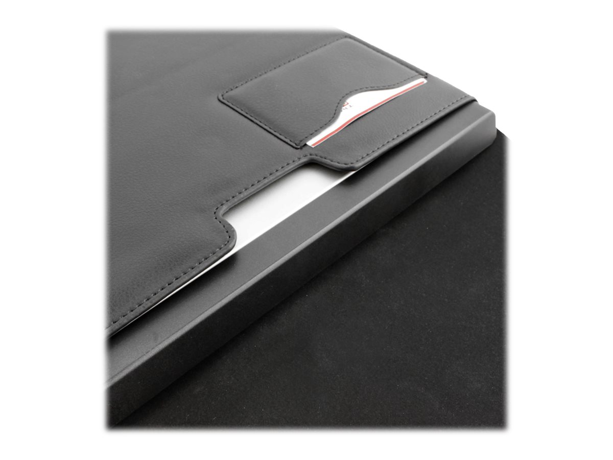 Lenovo Snugg - Schutzhülle für Tablet - Polyurethan-Kunstleder - Schwarz - für ThinkPad 10 (without SmartCard reader)