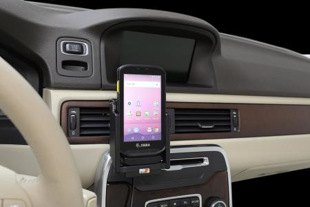 Brodit 712029 - Handheld mobiler Computer - Aktive Halterung - Auto - Schwarz, Ansicht 3