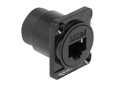 Delock D-Type - Netzwerk-Unterputzdose - RJ 45