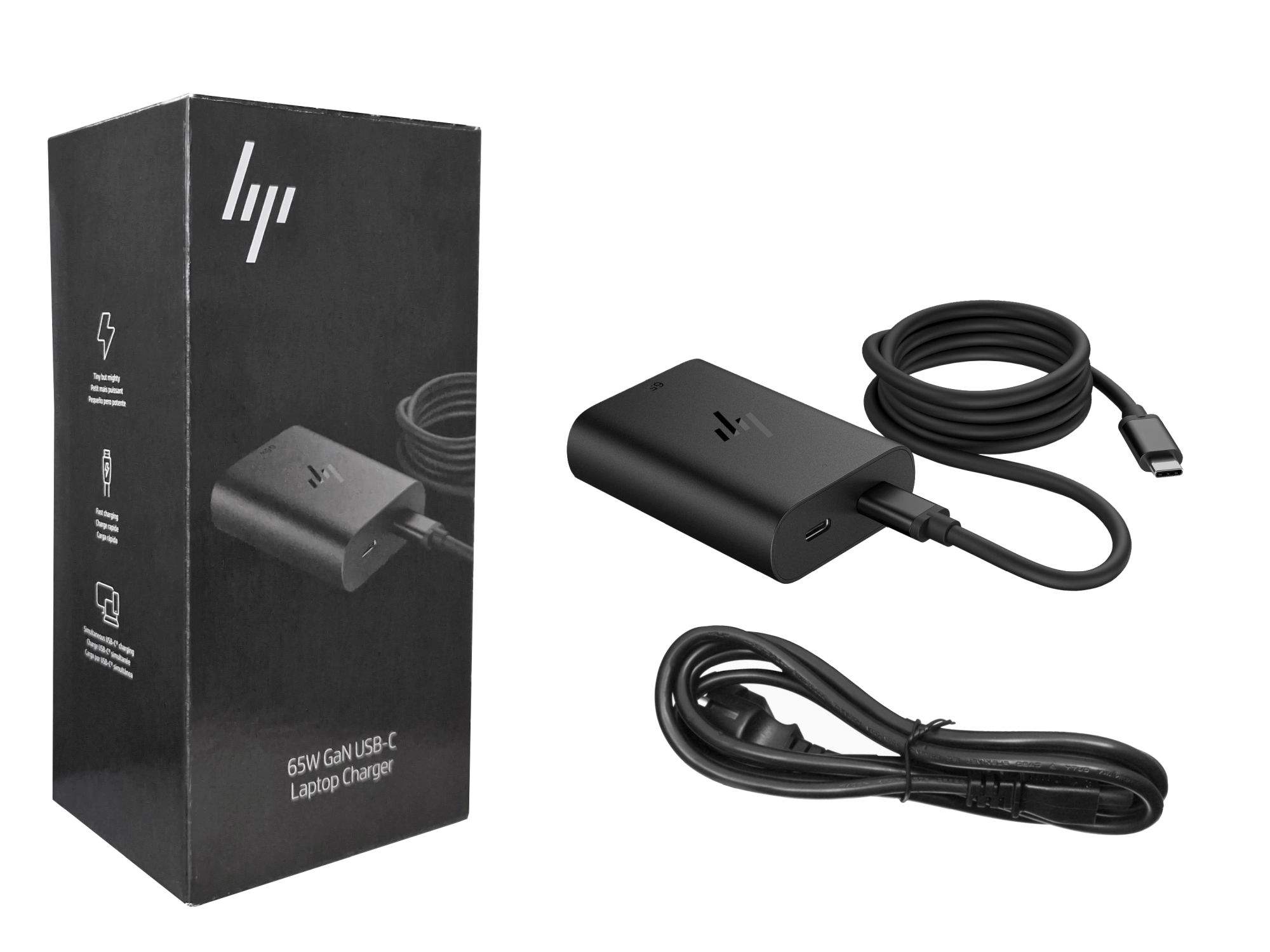HP  USB-C Netzteil - 1,8 m Netzkabel - AC - 65 Watt, Ansicht 2