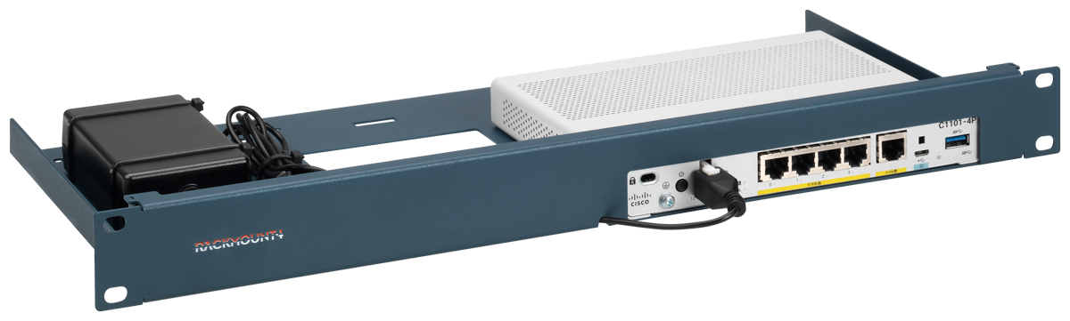 Rackmount.IT .IT kit for Cisco ISR 1101-4P, Ansicht 3
