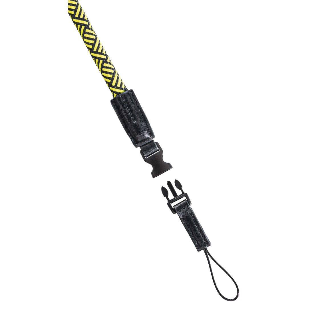 Hama Braid 120 - Digitalkamera - Nylon - Schwarz - Gelb - Schnallenverschluss - 120 cm, Ansicht 4
