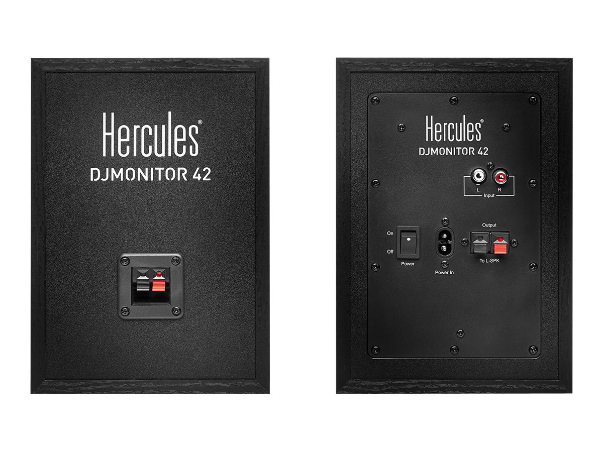 Hercules DJ Monitor 42 - Monitorlautsprecher - 40 Watt (Gesamt), Ansicht 3