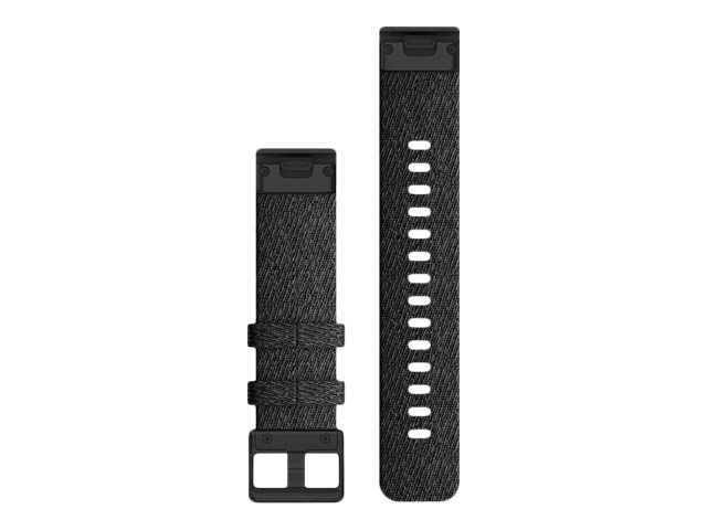 Garmin QuickFit - Uhrarmband für Smartwatch - Heathered Black, black hardware, Ansicht 2