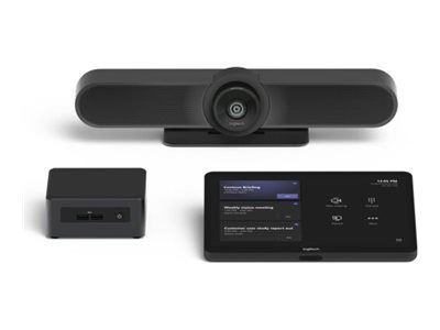 Logitech Small Microsoft Teams Rooms with Tap + MeetUp + ASUS NUC