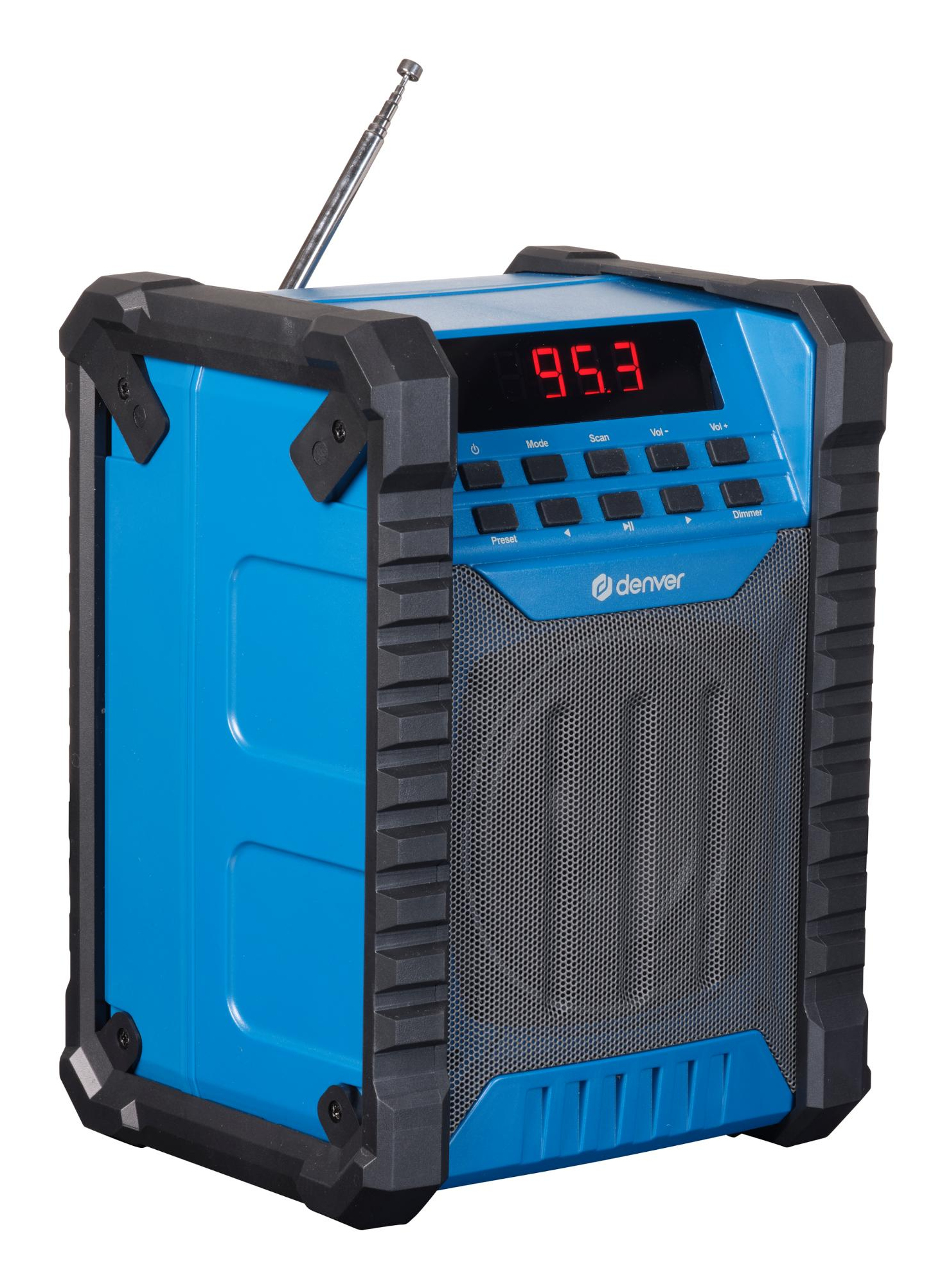 Inter Sales DENVER WRB-60 - Baustellenradio - 100 Watt, Ansicht 2