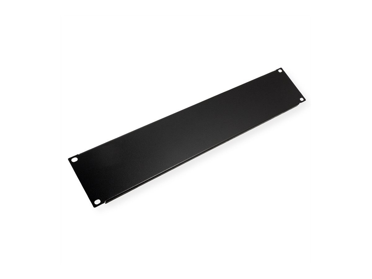 ROLINE 19 Zoll Blindblende 2HE schwarz, Ansicht 2