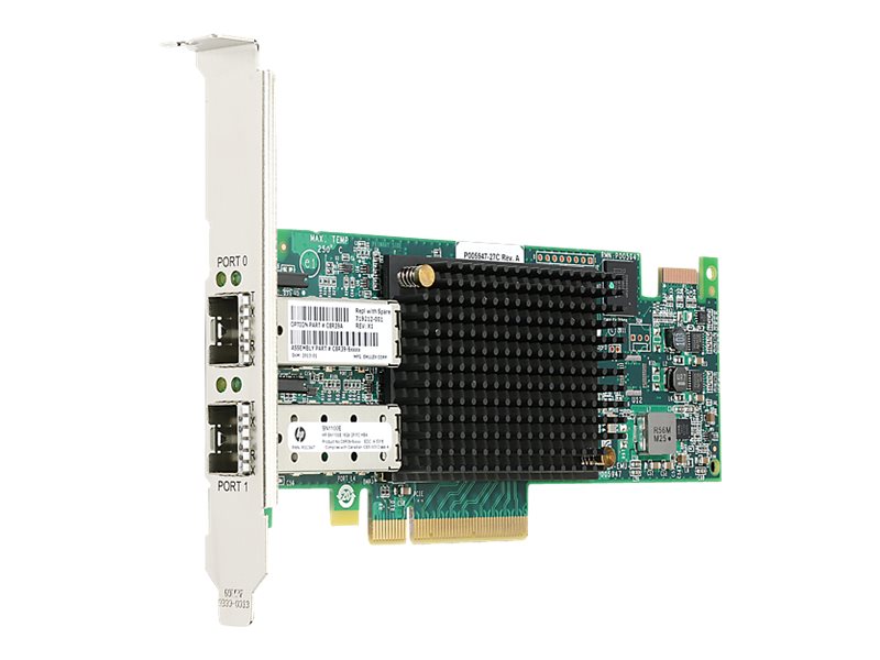 HP Enterprise 16Gb Fc Hba 2Pt Pci-E Adapter With Sfp&Both Brkts (719212-001) - REFURB