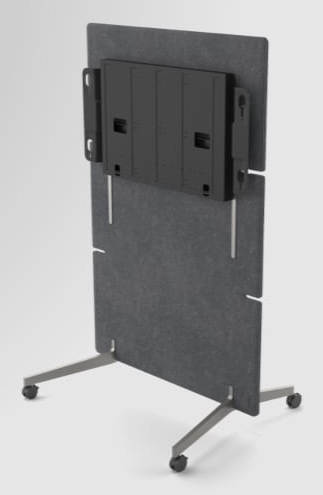 Neat Adaptive stand - Wagen - für Videokonferenzsystem - Bildschirmgröße: 165.1 cm (65), Ansicht 2
