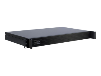 Inter-Tech K-126L - Rack-Montage - 1U - Mini-ITX - keine Spannungsversorgung (FlexATX)
