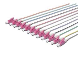 DIGITUS Durchgefärbte LC Simplex OM4 Pigtails