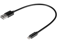 SANDBERG USB>Lightning MFI 0,2m Black (441-40)