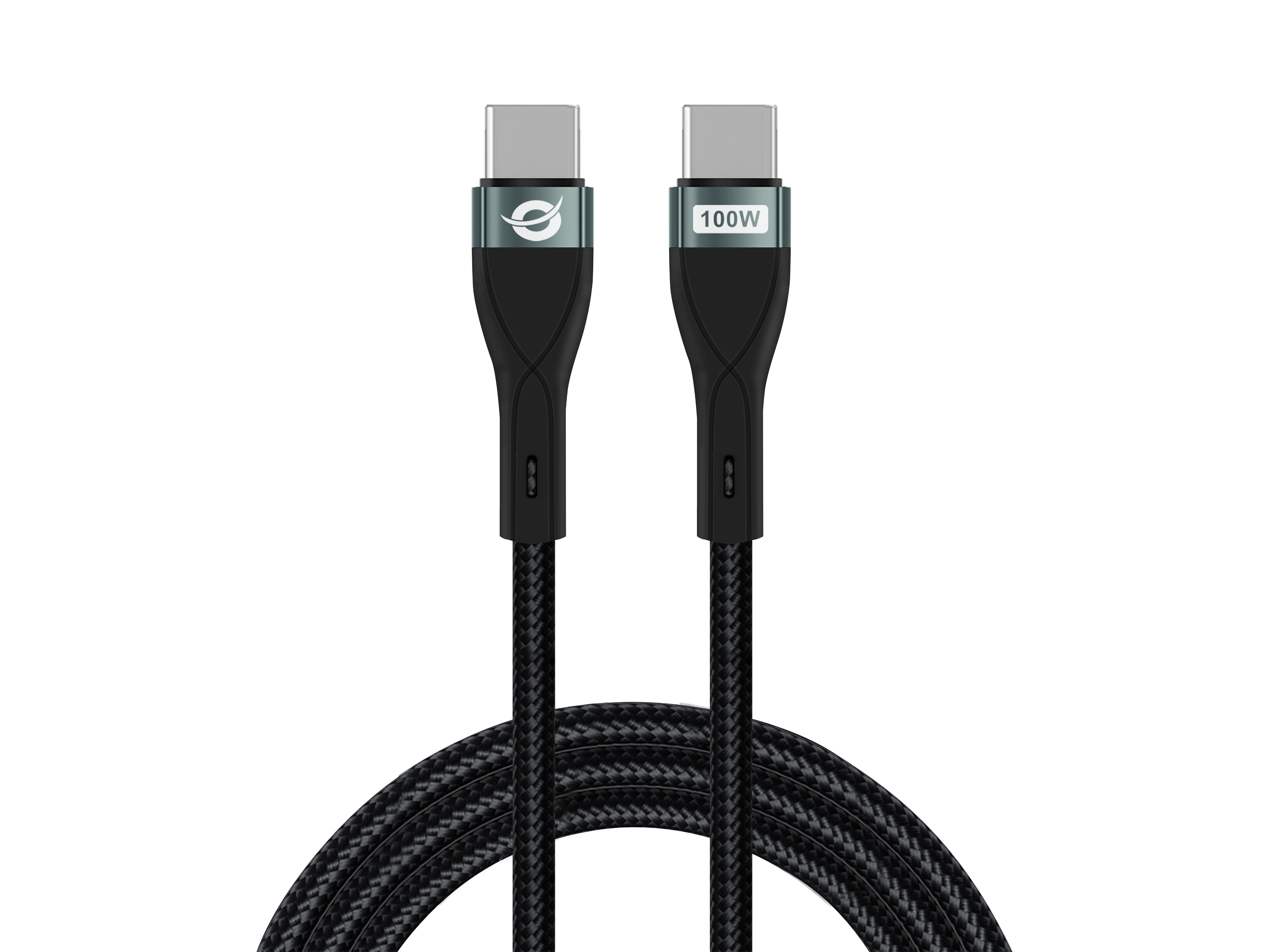 Conceptronic ETTA01B20 USB C-C PD 3.0 100W Schnellladekabel, 2m, 20V 5A, 480Mbps, E-Mark, 2 m, USB C, USB C, USB 2.0, Ansicht 4